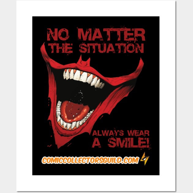 CCG Smile! Wall Art by Comic Collectors Guild 